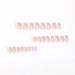 MISUD 24 pcs Short Square Press on Nails - Colorful Flower Design | Glossy Fake Nails for Summer | Cute Stick on Acrylic Nails - Buy Online on GoSupps.com