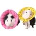 Pet Recovery Collar Small Hamster Adjustable Protective Elizabethan E-collar Breathable Cone for Hamster Chinchilla (M Pink) M Pink - Buy Online on GoSupps.com