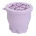 Makeup Brush Cleaning Mat Makeup Brush Cleaner Cup Makeup Brush Cleaner Cosmetic Brush Cleaning Pad Drying Rack Silicone Scrubber Bowl Portable Washing Tool (Purple)