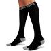 6 Pairs A Promise Compression Stockings - Best Medical Nursing Travel & Fitness Socks 15-20 mmHg - Sizes XL-XXL 4L/5XL - Black - Buy Online on GoSupps.com