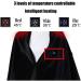 Portable USB Electric Heating Ceiling Scarf | 3 Heating Settings | Soft Fleece | Black | Ideal for Warmth Anywhere - Buy Online on GoSupps.com