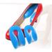 FRCOLOR U-Shaped Heel Cups - 2 Pairs Silicone Gel Heel Pads for Increased Comfort & Support - Perfect for Shoe Inserts - 11.5x7x0.2 cm Blue - Buy Online on GoSupps.com
