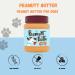 Peamutt Dog Peanut Butter | Treat Formulated for Dogs No Added Sugar and Salt Sweeteners Friendly Texture Perfect 340 g (Pack of 1) - Buy Online on GoSupps.com