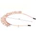 Rose Gold Birthday Queen Crown & Sash Set - Rhinestone Princess Tiara for Women & Girls | Happy Birthday Headband Accessories - Buy Online on GoSupps.com