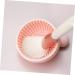 Beaupretty Make Silicone Scrub Pad Make Brush Cleaning Kit cosmetic brush cleaner bowl Cosmetic Brush Cleaning Mat Brush Cleaner Mat silicone make applicator bracket Silica gel make Brush 7x6.5cm Pink - Buy Online on GoSupps.com