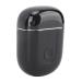 Generic Portable Double Headed Beard Clipper Mini Trimmer Type C Charging IPX6 Waterproof for Car Travel (Black)
