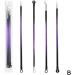 Blackhead Comedone Acne Pimple Blackhead Remover Tool Spoon for Face Skin Care Tool Needles Facial Pore Cleaner (B) - Buy Online on GoSupps.com