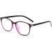 Iynwbjts Student Anti-Blue Light Glasses - Myopia Protection 100-600 Degrees | Stylish Bright Black Frames for Women - Buy Online on GoSupps.com