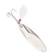 acme Kastmaster Lure with Bucktail Teaser and Treble Hook 3/4 Oz Chrome
