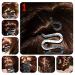 19 Piece Hair Braiding Tool Kit - DIY Styling Accessories for Updo Ponytails - Topsy Hair Braid Maker Set - Buy Online on GoSupps.com