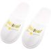 Hotel Disposable Slippers for Bridal Weddings - Stylish Bridesmaid Slippers for Pajama Parties & Decorations - Buy Online on GoSupps.com