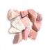 Natural Crystal Rough Natural Crystal 200 Grams of Natural Rough Pink Opal Crystal Stone
