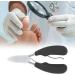 Professional Pointed Head Stainless Steel Nail Scissors for Thick and ingrown Surgical Grade toenail Clippers forParonychia Hard Nails for Men and Women Elderly with Easy Grip Rubber Handle - Buy Online on GoSupps.com