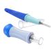YRMJ 2 Pack Needle Felting Tools,Pen Style Needle Felting Tool with 3 Needles and Punch Style Felting Needle Tool with 7 Barbed Needles,Wool Needles Felt Punch for DIY Patchwork and Handicraft