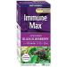 Enzymedica Immune Max Black Elderberry with Vitamins C & D3 Zinc 60 Capsules