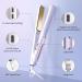 Locks 2 in 1 Smooth Iron - 20s Quick Heating Titanium Flat Iron with LCD Display 130 C-230 C 3D Floating Plate for Effortless Styling - Buy Online on GoSupps.com