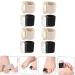 NOLITOY 4 Pairs Toe Separator - Bunion Night Splint & Toe Stretcher - Comfortable Elastic Toe Sleeves & Spacers for Men - Assorted Colors - Reusable Big Toe Straightener - Buy Online on GoSupps.com