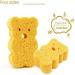 Bath Sponges for Adults Bath Sponge Mesh Pouf Bath Sponge Foam Loofah Sponge (Color : White) - Buy Online on GoSupps.com