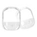 Professional Mustache Shaping Tool | Beard Shaper Template - ABS White for Precision Grooming - Buy Online on GoSupps.com