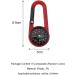 Mini Compass Keychain with Carabiner Hook - Outdoor Nautical Compass for Kids & Adults | Essential Gear for Adventure - Buy Online on GoSupps.com