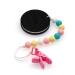 50-Pack Colorful Baby Pacifier Clips & Strips - Hossesta Durable Dummy Holders for Safe & Secure Pacifier Storage - Buy Online on GoSupps.com