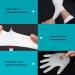 Nitrile Disposable Gloves Medical Rubber Gloves Powder-free Latex-free Safe Household Cleaning (100 Pcs/Box)(L) - Buy Online on GoSupps.com