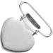 20pcs Heart Shaped Silver Pacifier Suspender Clips for Baby Teething Toys - 4 * 3cm - Buy Online on GoSupps.com