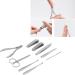Double Layer Stainless Steel Nail Clipper Set Nail Clippers Kit Multifunctional 9 Piece Kit for Fingernails and Toenail with ABS Material Card Slot Fixation for Hand Foot Care - Buy Online on GoSupps.com