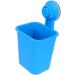 Alipis 2 Pack Toothbrush Organizer Wall-Mounted Suction Holder for Bathroom Storage - Self-Adhesive Toothbrush & Razor Bracket - Ideal for Kids & Adults - Blue 17x11cm - Buy Online on GoSupps.com