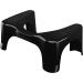 Squatty Potty Curve: Lightweight Black Toilet Stool with Modern Design - Buy Online on GoSupps.com