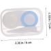 4-Piece Contact Lens Travel Case Set - Applicator Container & Tweezers for Lenses | Perfect for Travel - Buy Online on GoSupps.com