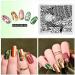 Christmas Theme Nail Art Stamping Plate - DIY Manicure Print Tool - Buy Online on GoSupps.com