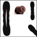 French Style Magic Hair Bun Maker - Easy Doughnut DIY Styling Band (1 Foam Shaper) - Buy Online on GoSupps.com