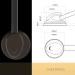 Classic Stethoscope for Nurses & EMTs | Single Head Stainless Steel Soft Eartips - Medical & Home Use (Titanium Black - Buy Online on GoSupps.com