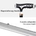 Portable Folding Cane Seat Aluminum Height Adjustable Combo Walking Stick Chair 3 Legs Cane Adjustable g Stick with LED Light Unisex for Elderly Senior Light Trave Surprise Gift - Buy Online on GoSupps.com