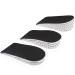 Hard Breathable Memory Foam Height Increase Insole Invisible Increased Heel Cushion Inserts Shoe Lifts Shoe Pads Elevator Insoles for Men & Women -2cm height 2cm(0.78 in)