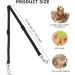 Double Dog Lead No Tangle Adjustable Double Pet Trainer Lead Dog Distributor Lead Perfect Leads for Walking 2 Dogs Black - Buy Online on GoSupps.com