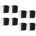 FOMIYES Toe Separator Pedicure Toe Separators Soft Toe Spacers Dividers Bunion Toe Cushion Corrector for Bunion Overlapping Toe Big Toe Alignment 4 pairs Bunion Corrector 2.5x1.9cm