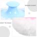 Lot de 2 Houppettes pour Poudre Corporelle B b 8 CM Ultra Douces en Peluche Applicateurs R utilisables Bleu Clair et Rose Clair pour Soins B b et Usage Voyage - Buy Online on GoSupps.com