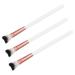 FOMIYES 3pcs Fish Tail Brush Nose Makeup Tool Nose Makeup Brush Nose Contour Brushes Aluminum Tube