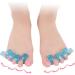 FRCOLOR Gel Toe Stretcher & Separator - Orthotic Shoe Pads for Hammer Toes & Bunions - Buy Online on GoSupps.com