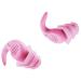 Ear Plugs 2 Boxes Silicone Sleep Earplugs Soundproof Earplugs Travel Noise Proof Earplugs Loop Earplugs Canada(Pink)