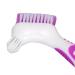 Denture Cleaning Brush - Double Sided Portable Toothbrush for False Teeth Care - Buy Online on GoSupps.com