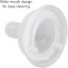 Shop Safe & Soft Silicone Pacifiers for Newborns | Leak-Proof One-Piece Design Perfect for Breastfeeding & Feeding with Powder - Buy Online on GoSupps.com