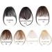 Clip in Fringe Bangs Human Hair Extensions #2 Dark Brown (3g) - Buy Online on GoSupps.com
