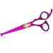PURPLEBIRD Hairdressing Scissors Kids Safety Round Tips Hair Scissors Children Haircut Scissors 6 Inch Hair Trimming Scissors Professional Salon Barber Scissors for Baby Toddler Beginners and Home Use Purple Cutting Scissor