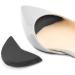 2 Pairs Black Shoe Filler Toe Plugs for Big Shoes - Unisex High Heel Inserts - Buy Online on GoSupps.com