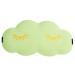 Sleeping Eye - 3D Cloud Shape Foam Blind Folds Multifunctional Ergonomic Sleep with Adjustable Button for Bed Green