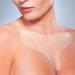 Silicone anti-wrinkles breast pads love heart-shaped breast pads to eliminate and prevent breast folds.