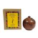 ANANYA FASHION & CRAFTS HUB Coconut Natural Solid Perfume Beeswax Long Lasting Body Fragrance Balm Solid State Eau De Perfum in Wooden Jar 6 gm